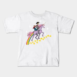 Unicorn Johnlock Kids T-Shirt